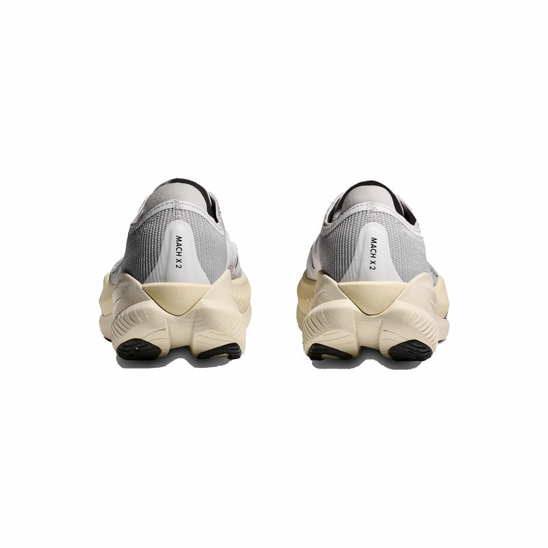 Hoka Unisex Mach X2 (White/Cosmic Grey) - August Shop
