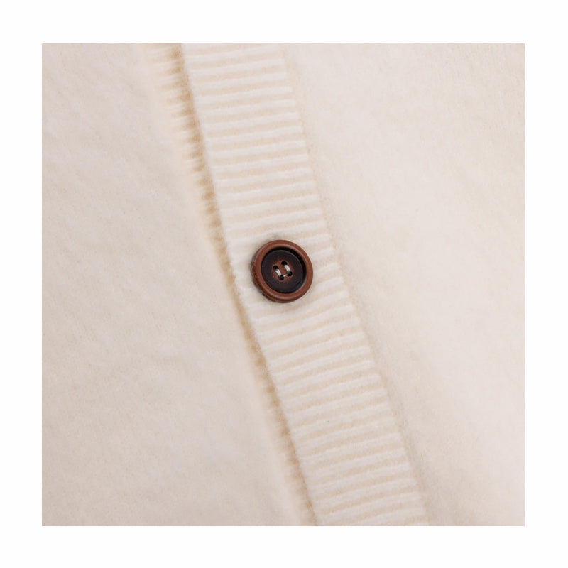 Honor The Gift Brushed Knit Cardigan (Bone) - August Shop
