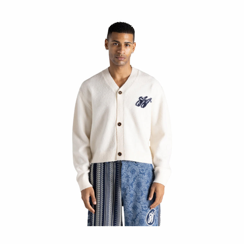 Honor The Gift Brushed Knit Cardigan (Bone) - August Shop