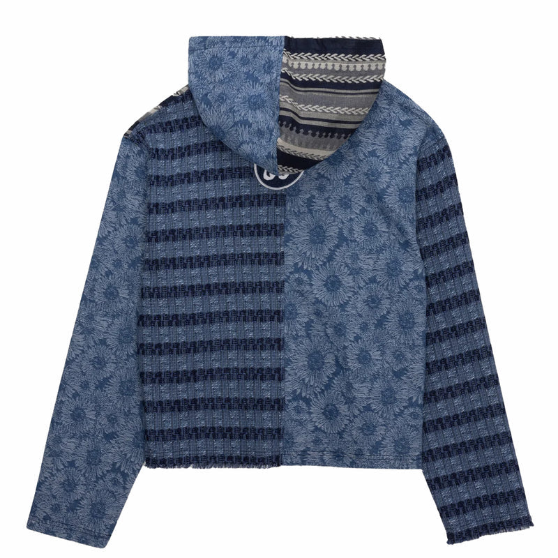 Honor The Gift Indigo Tapestry Hoodie (Indigo) - August Shop