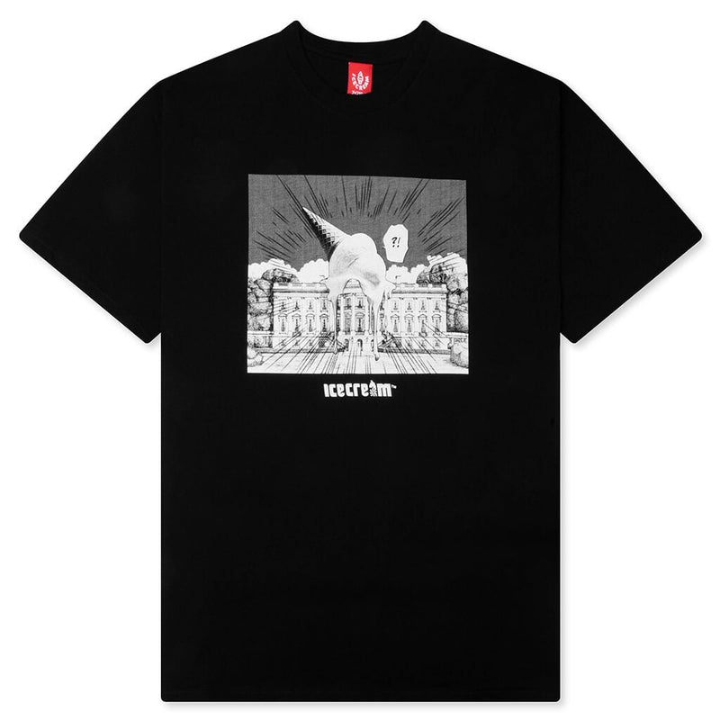 ICECREAM DROP S/S TEE - BLACK