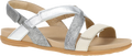 Quarter turn view Women's Dansko Footwear style name Jacklyn in color Silver Multi. Sku: 6225910300