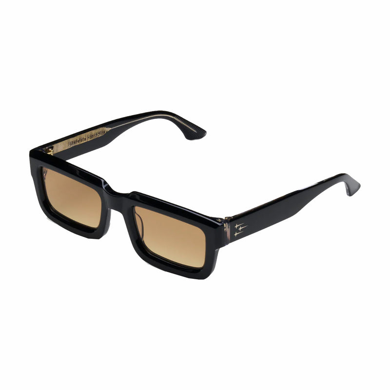 James Oro Amber "Hustler" (Amber Tint/Black Frame) - August Shop
