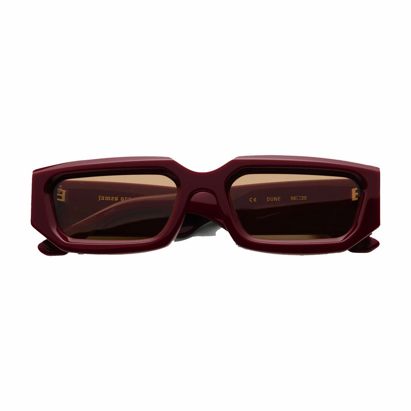 James Oro Bordeaux "Dune" (Brown Tint/Bordeaux Frame) - August Shop