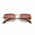 James Oro Brown Tint Authentic II (Brown Tint/Gold Frame) - August Shop
