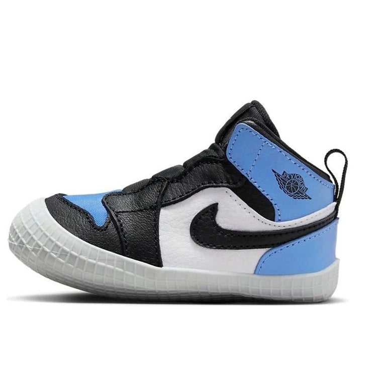 Jordan 1 Crib Bootie University Blue/Black-White (AT3745 400)