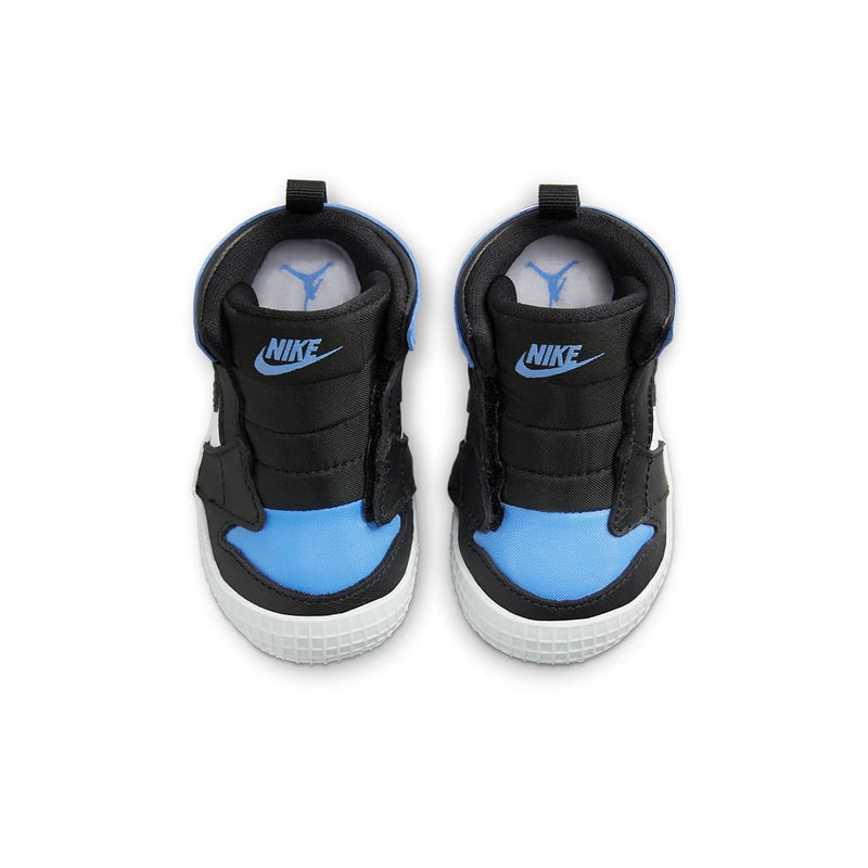 Jordan 1 Crib Bootie University Blue/Black-White (AT3745 400)