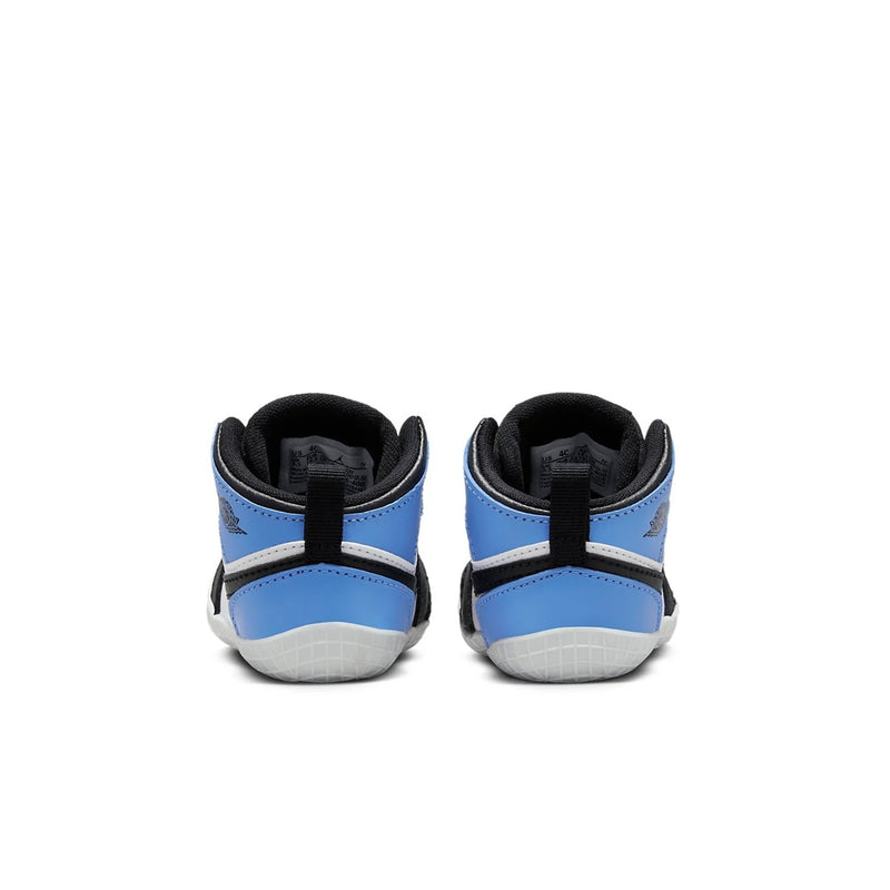 Jordan 1 Crib Bootie University Blue/Black-White (AT3745 400)