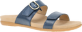 Quarter turn view Women's Dansko Footwear style name Justine in color Marine. Sku: 6220300300