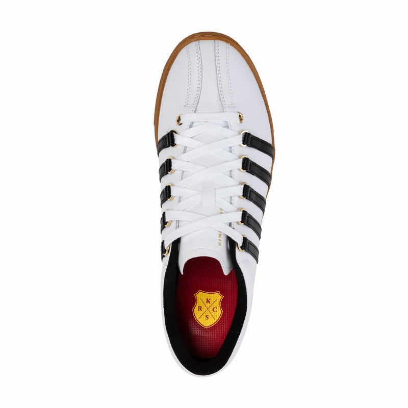 K-Swiss Unisex KSRC Classic 66 NXT (White/Black/Gum/Gold) - August Shop