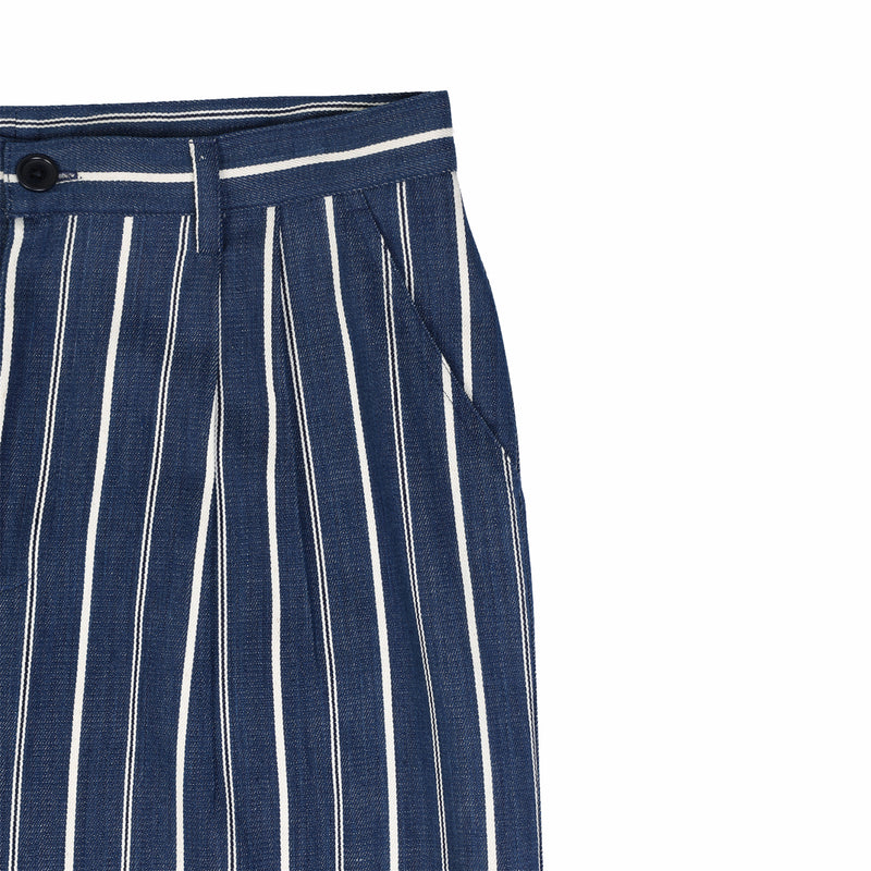 Kardo Antonio Handloom Denim Trousers (Indigo) - August Shop