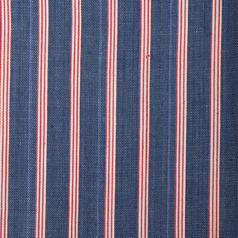 Kardo Antonio Over Sized Double Pleat Trousers (Blue/Red) - August Shop
