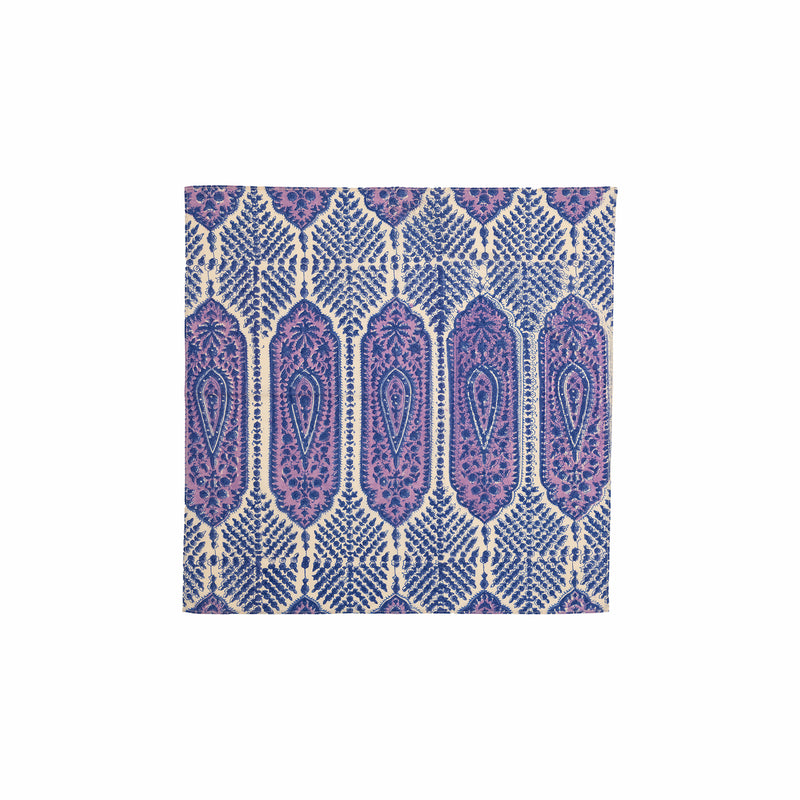 Kardo Block Print Bandana (Purple) - August Shop