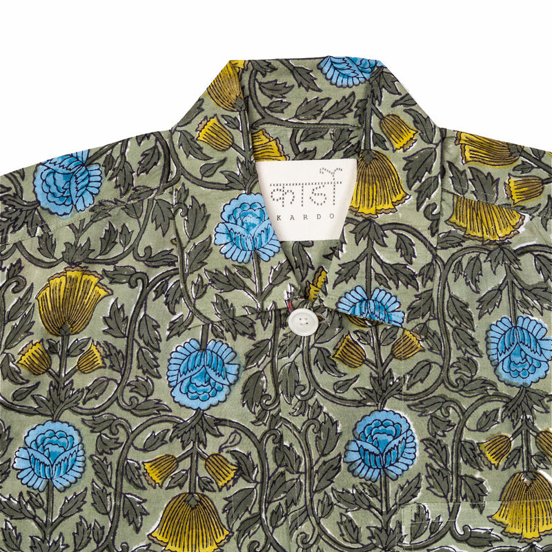Kardo Bodhi L/S Shirt (Green) - August Shop