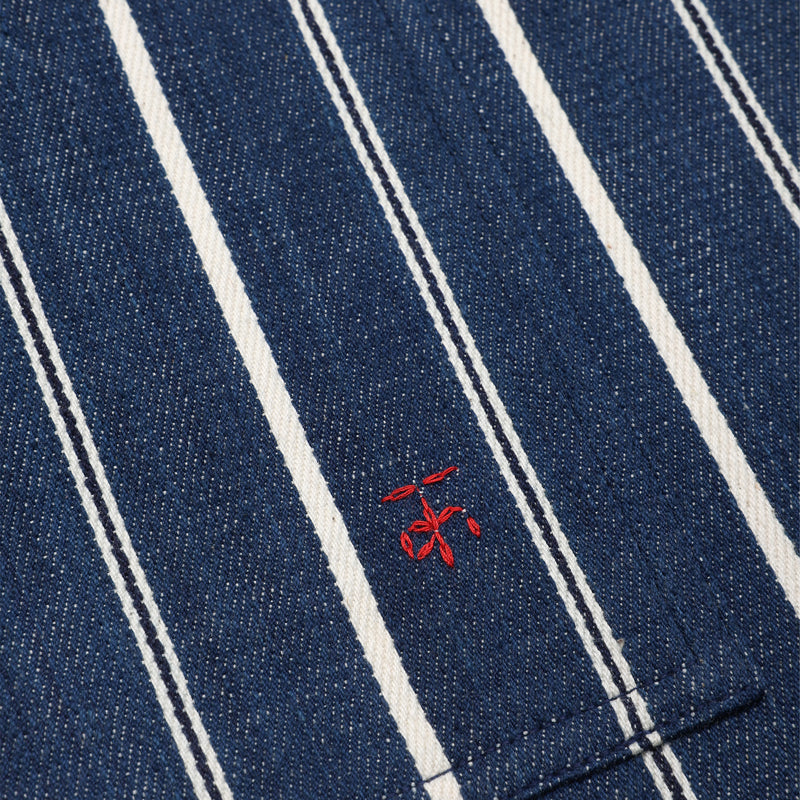 Kardo Somesh Handloom Denim Jacket (Indigo) - August Shop
