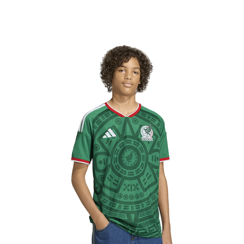 KIDS MEXICO 26 HOME JERSEY GREEN