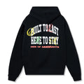 Kids of Immigrants Built To Last 2.0 Thermal Hoodie (Black) - August Shop
