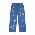 Kidsuper Stars Patchwork Sweatpants (Blue) - August Shop
