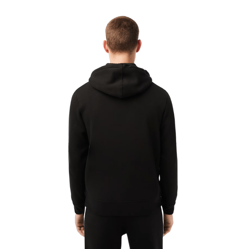 Lacoste Apparel Lacoste Classic Fit Branded Stripes Zip-Up Hoodie -  Men’s