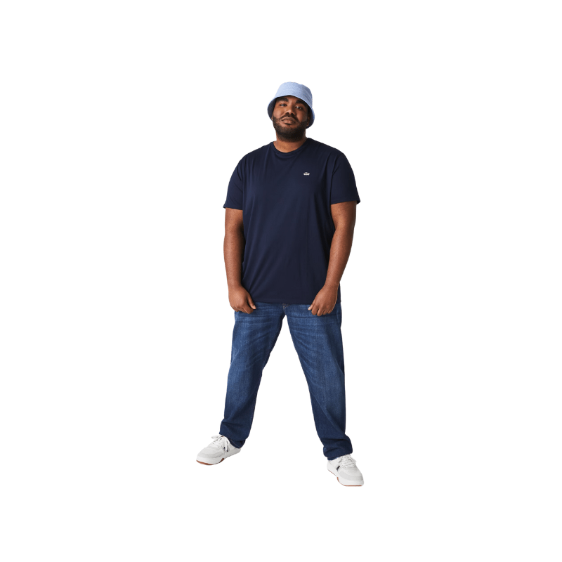 Lacoste Apparel Lacoste Crew Neck Pima Cotton Jersey T-Shirt- Men's