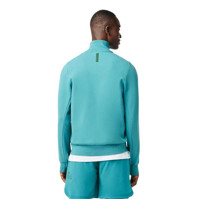 Lacoste APPAREL Lacoste High Neck Blend Zip Jogger Sweatshirt - Men's