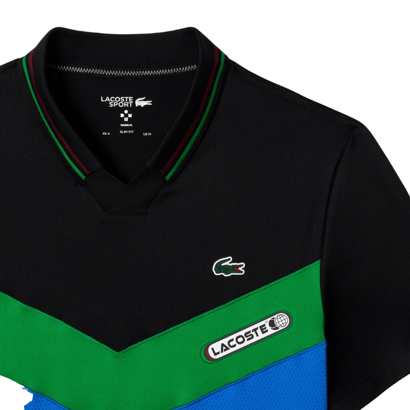 Lacoste Apparel Lacoste Medvedev Seamless Effect Slim Fit Polo Shirt-Men's