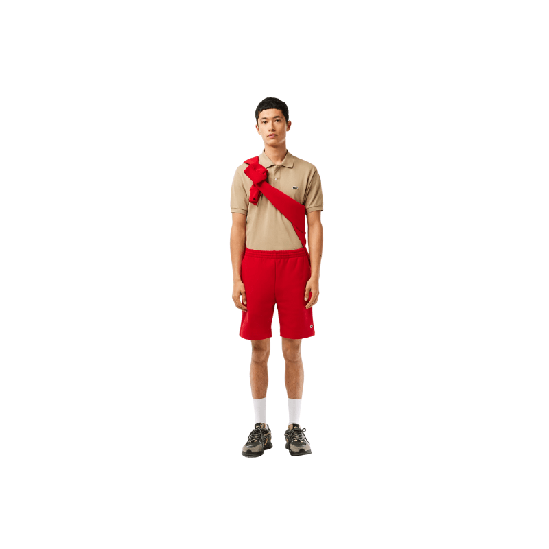 Lacoste Apparel Lacoste Organic Brushed Cotton Fleece Shorts-Men's