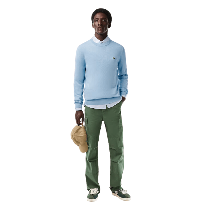 Lacoste Apparel Lacoste Organic Cotton Crew Neck Sweater - Men's