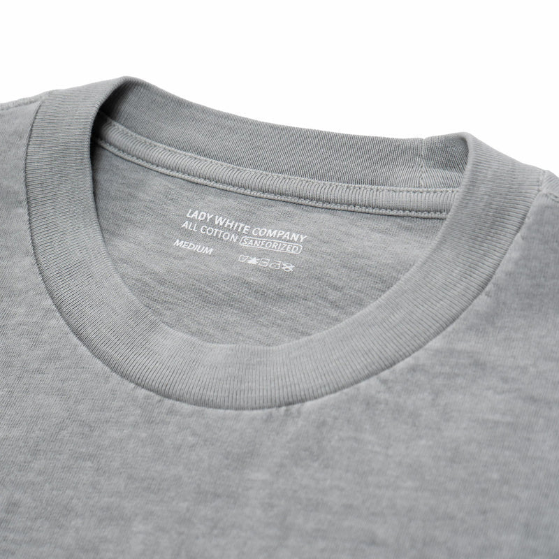 Lady White Co. Municipal Pocket T-Shirt (Pigment Chalk) - August Shop
