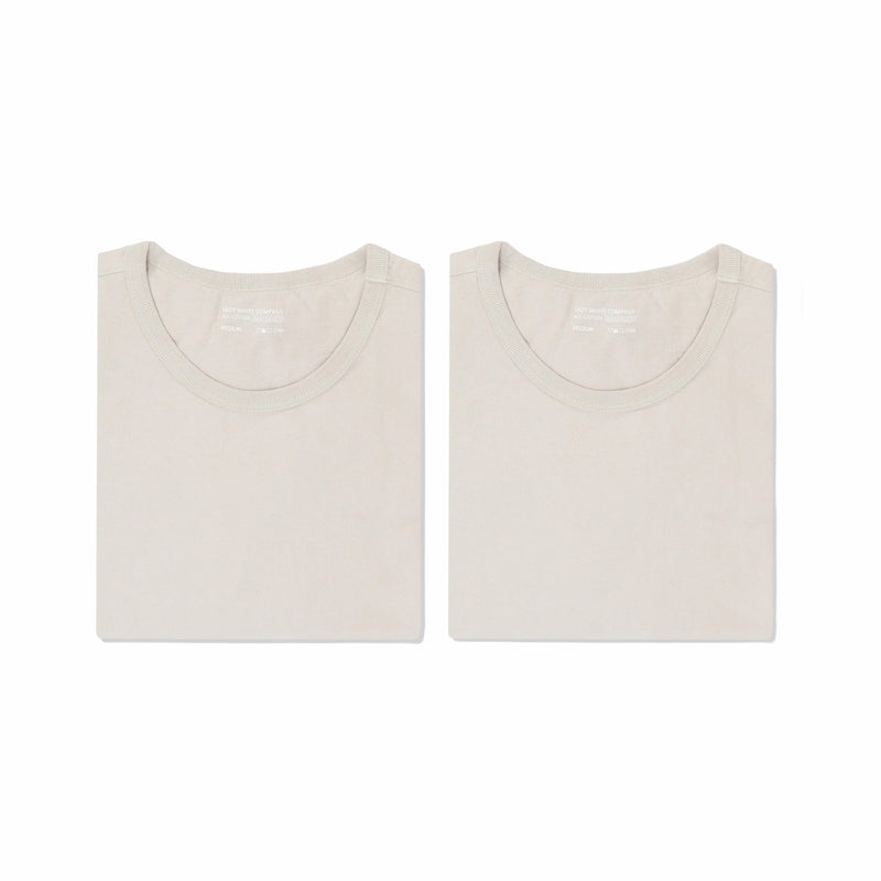 Lady White Co. "Our T-Shirt" 2-Pack (Solar Grey) - August Shop