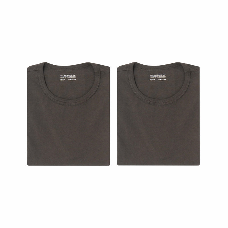 Lady White Co. "Our T-Shirt" 2 Pack (Timber) - August Shop