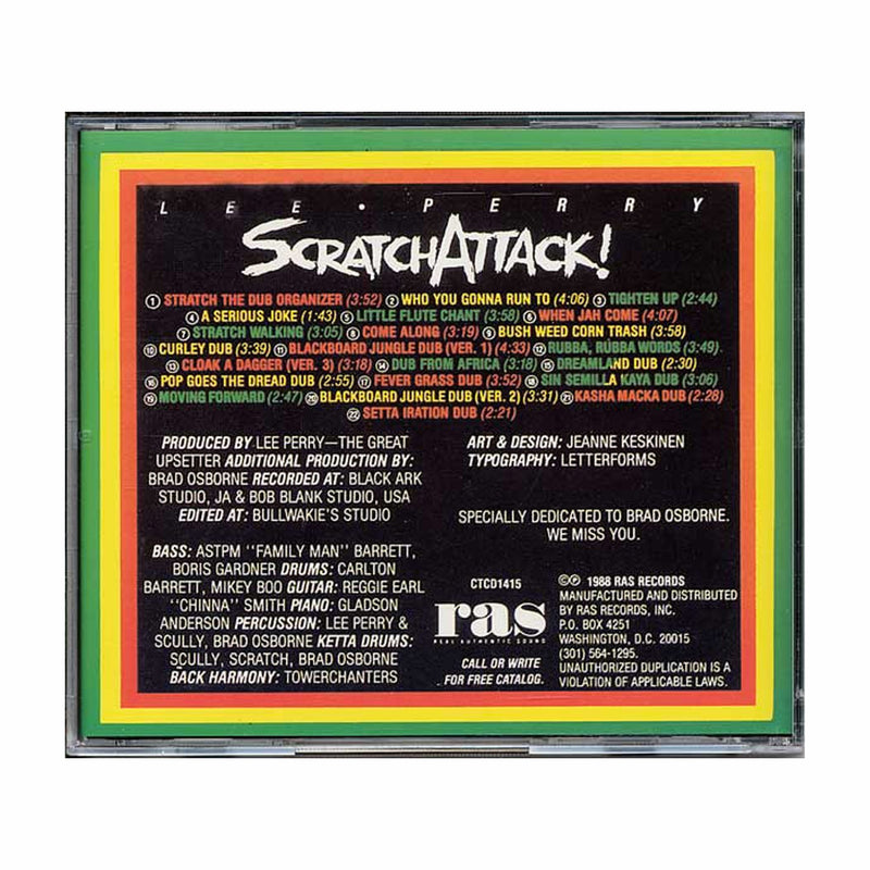 Lee Perry "Scratch Attack!" 2XLP (Black Vinyl) - August Shop