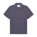 Les Deux Gespertus S/S Knit Shirt (Greystone) - August Shop