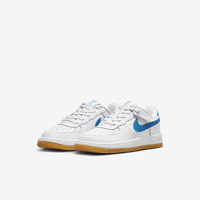 Little Kid's Air Force 1 Low Easyon White/Blue Beyond (FN0237 115)