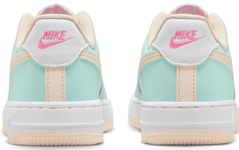 Little Kid's Air Force 1 Low Jade Ice/Guava Ice-White (FJ3484 300)