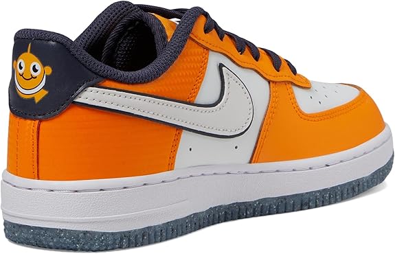 Little Kid's Air Force 1 Low SE Vivid Ornge/Summit Wht (FJ4656 800)