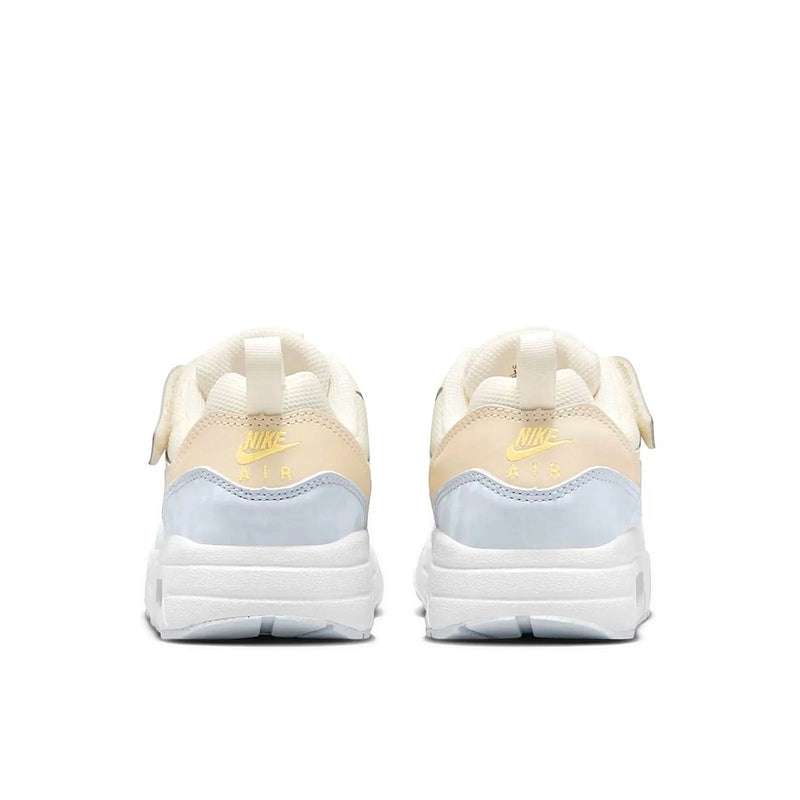 Little Kid's Air Max 1 EasyOn Pale Ivory/Football Grey (DZ3308 102)