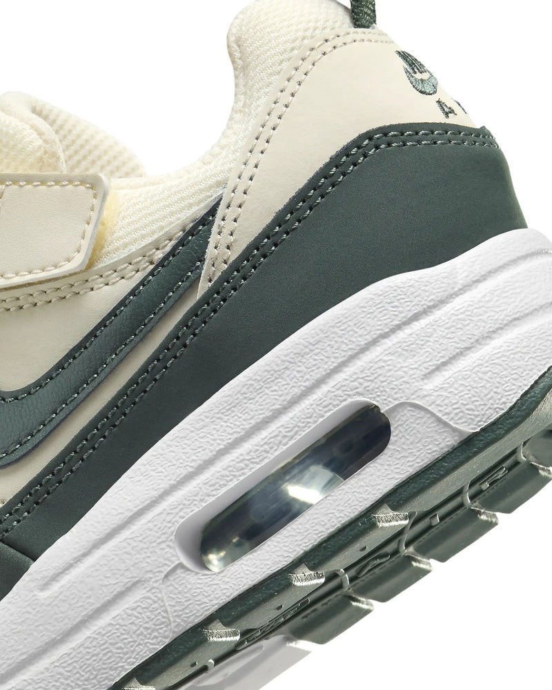 Little Kid's Air Max 1 Easyon Pale Ivry/Vntge Grn-Wht (DZ3308 107)