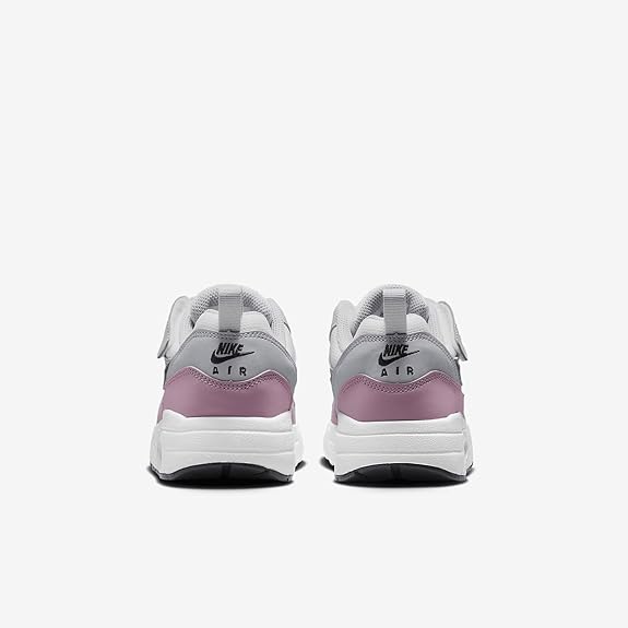 Little Kid's Air Max 1 Easyon Summit Wht/DK Smoke Grey (DZ3308 115)