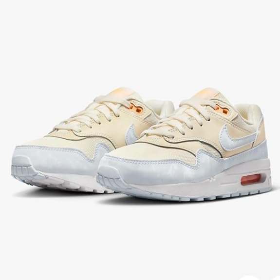 Little Kid's Air Max 1 Pale Ivory/Football Grey (DZ3307 102)