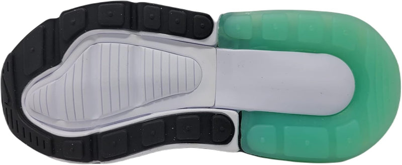 Little Kid's Air Max 270 White/Volt-Black-Laser Blue (DX3348 100)