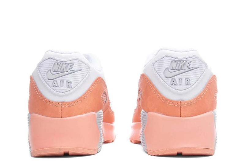 Little Kid's Air Max 90 LTR SE Wht/Aura-Lt Madder Root (DM0957 100)