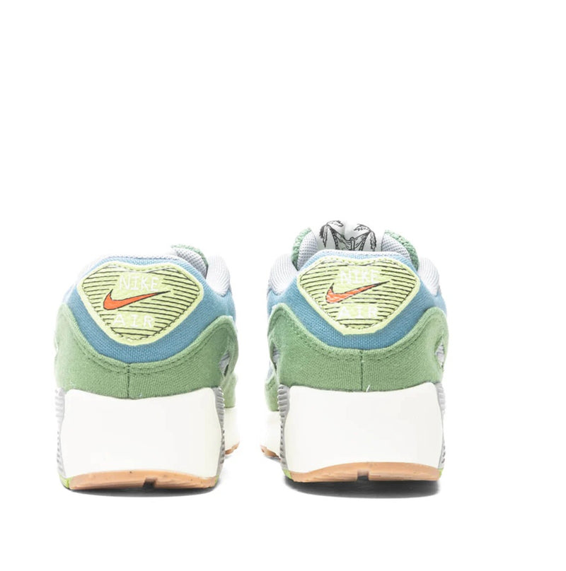 Little Kid's Air Max 90 SE1 Worn Blue/Copa-Wolf Grey (DQ4017 400)