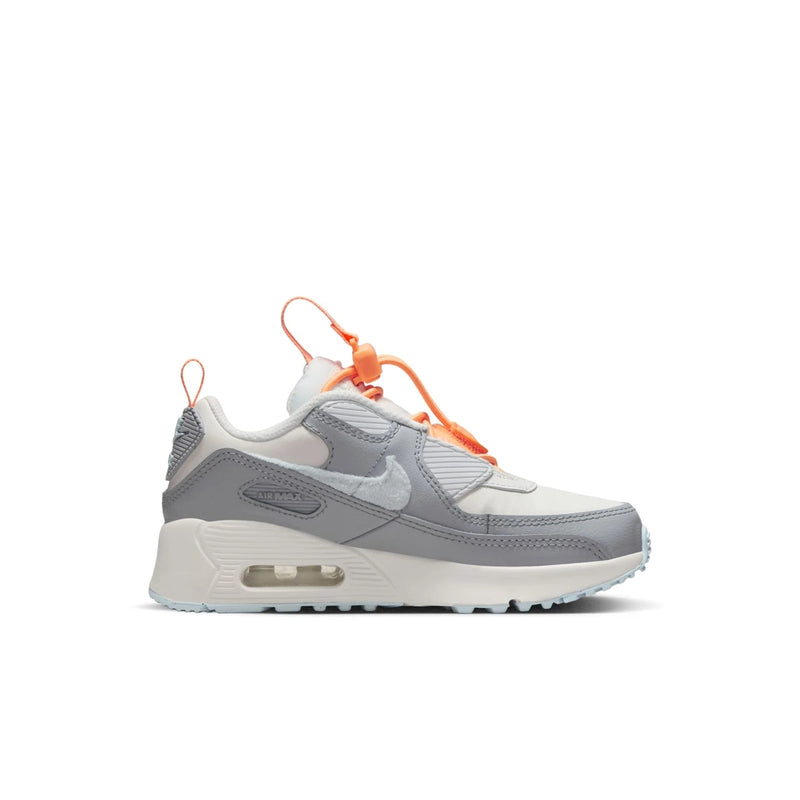Little Kid's Air Max 90 Toggle SE Summit White/Glacier Blue (DQ6947 100)