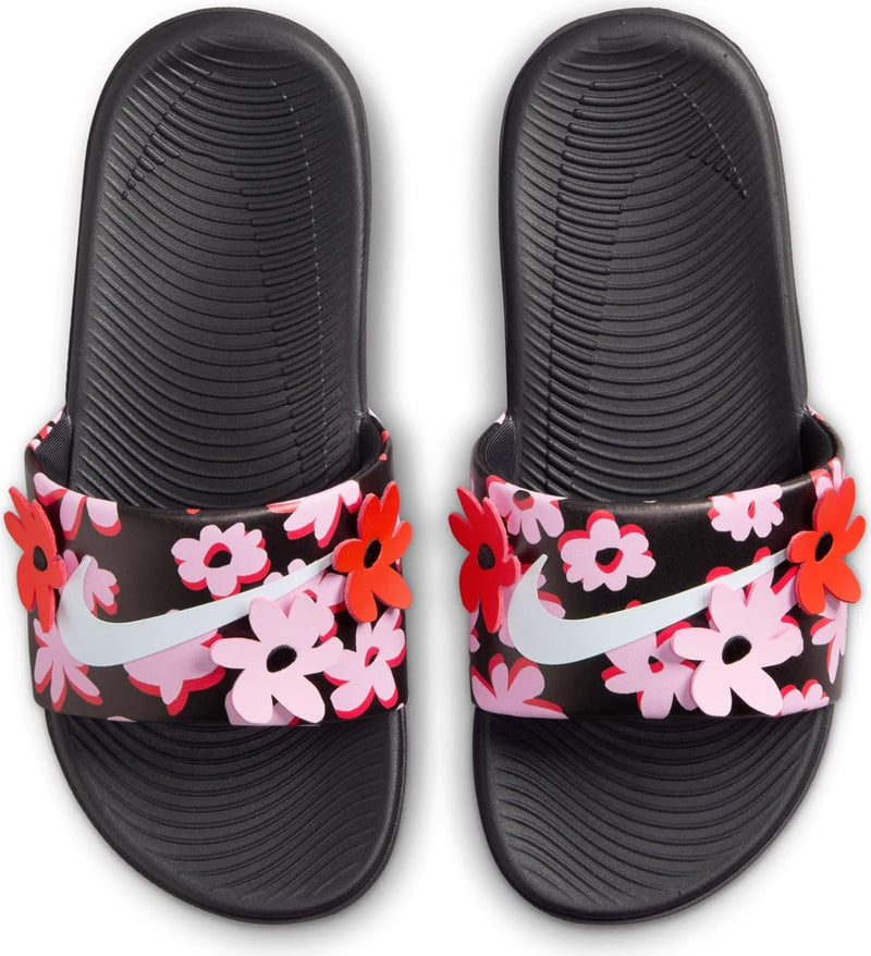 Little Kid's and Big Kid's Kawa Slide SE Bk/Wht-Pnk Rs (FJ2872 001)