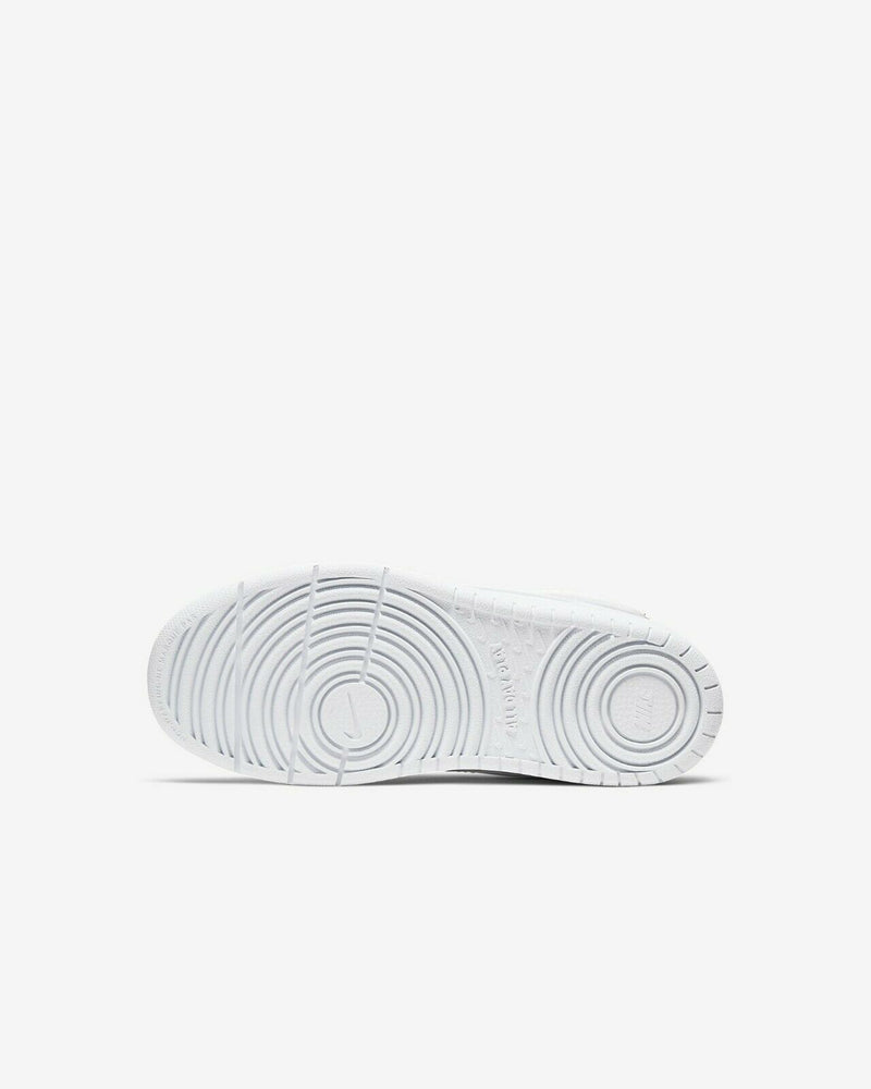 Little Kid's Court Borough Mid 2 White/White-White (CD7783 100)