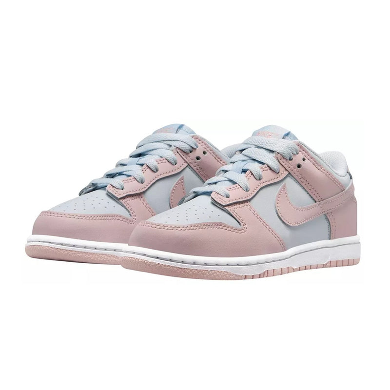 Little Kid's Dunk Low Aura/Silt Red-White (FB9108 402)