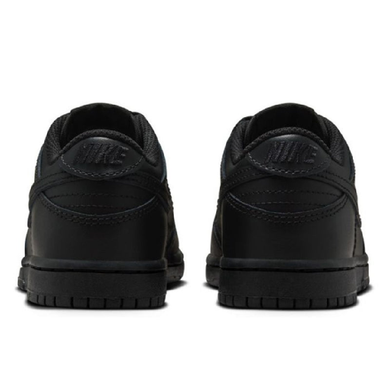 Little Kid's Dunk Low Black/Black-Black (FB9108 009)