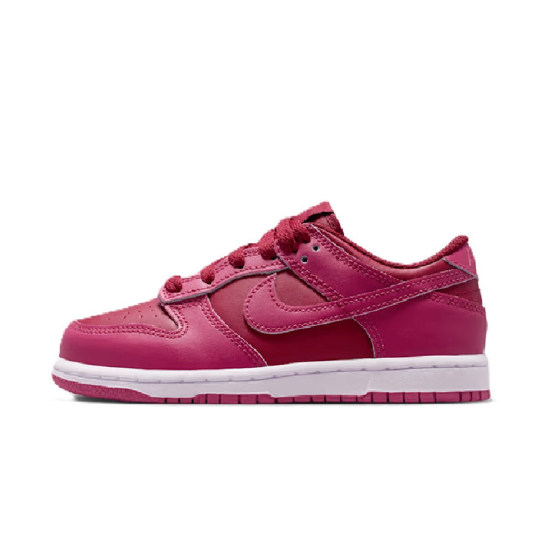 Little Kid's Dunk Low Team Red/Sweet Beet-Sweet Beet (FB9108 602)