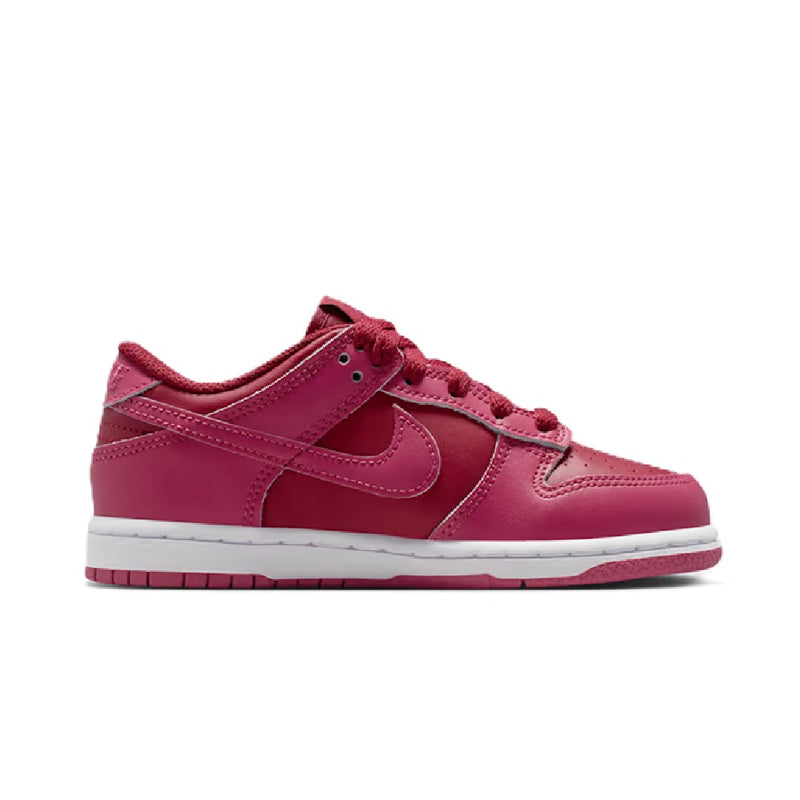 Little Kid's Dunk Low Team Red/Sweet Beet-Sweet Beet (FB9108 602)